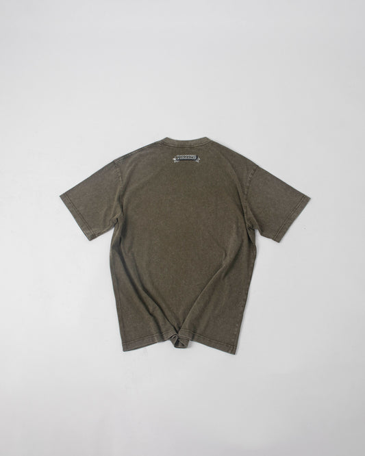 MW Carved In Stone T-Shirt - Moss Green