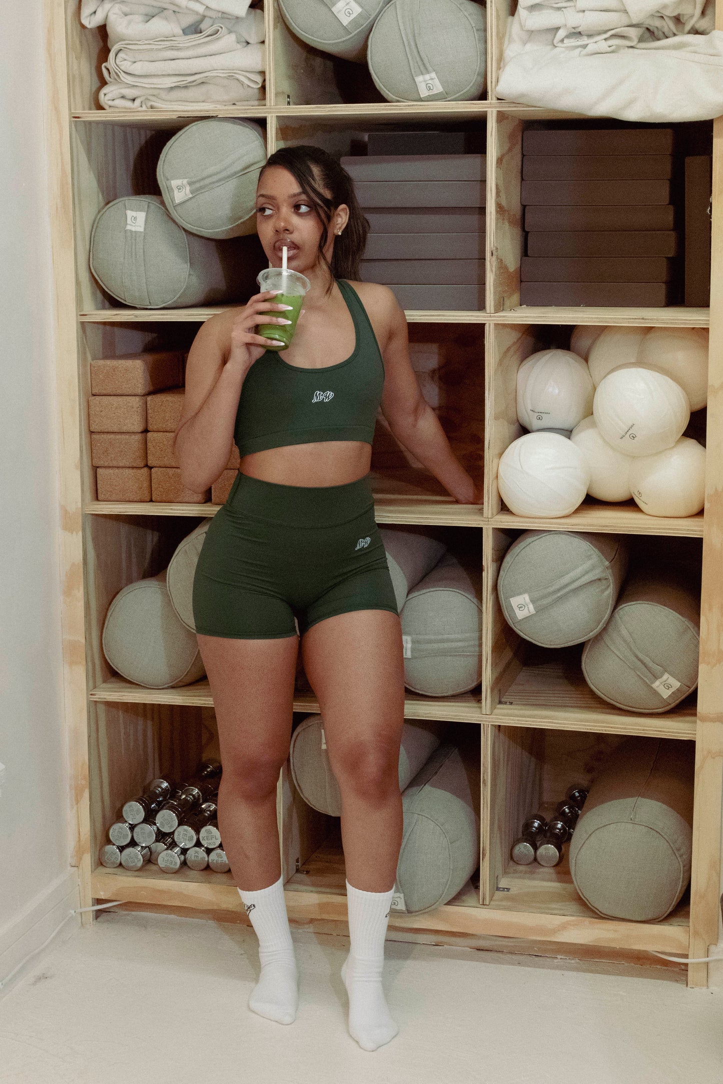 Atletica Sculpt Bra - Forest