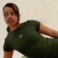 Atletica Sculpt Tee - Forest